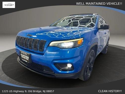Blue 2023 Jeep Cherokee Altitude Lux