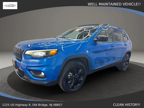Blue 2023 Jeep Cherokee Altitude Lux