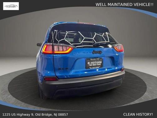 Blue 2023 Jeep Cherokee Altitude Lux