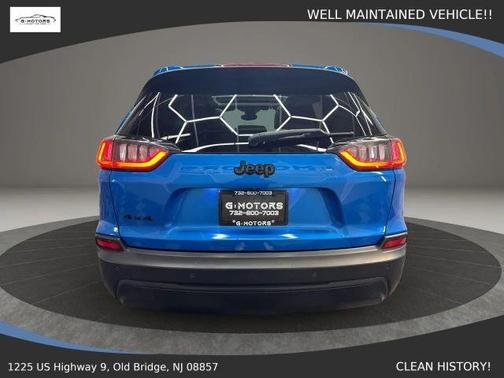 Blue 2023 Jeep Cherokee Altitude Lux