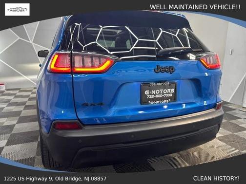 Blue 2023 Jeep Cherokee Altitude Lux