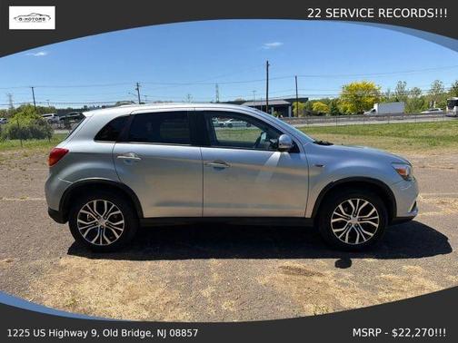 Silver 2017 Mitsubishi Outlander Sport ES
