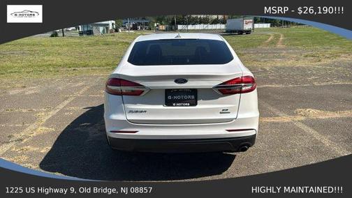 White 2020 Ford Fusion SE