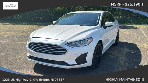 White 2020 Ford Fusion SE