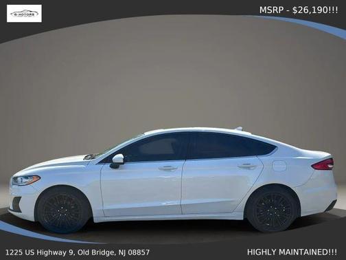 White 2020 Ford Fusion SE