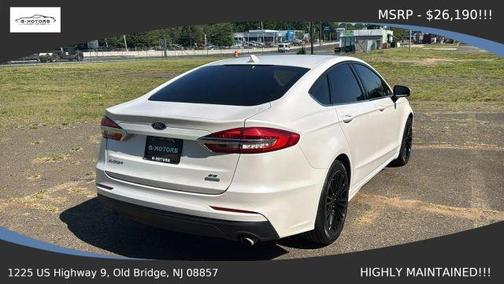 White 2020 Ford Fusion SE