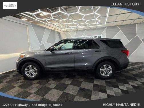 Gray 2022 Ford Explorer Base