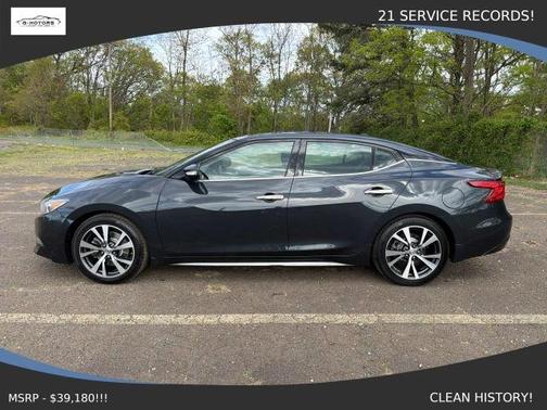 Storm Blue 2017 Nissan Maxima 3.5 SL