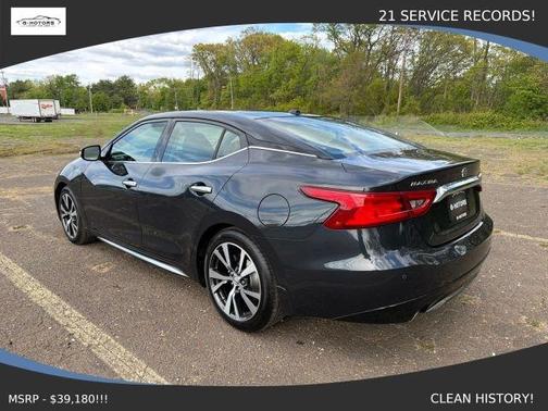 Storm Blue 2017 Nissan Maxima 3.5 SL