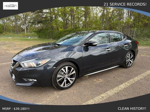 Storm Blue 2017 Nissan Maxima 3.5 SL