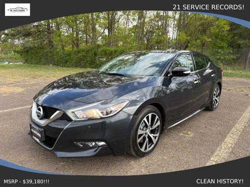 Storm Blue 2017 Nissan Maxima 3.5 SL