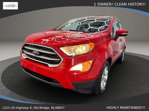 Red 2020 Ford EcoSport SE