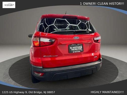 Red 2020 Ford EcoSport SE