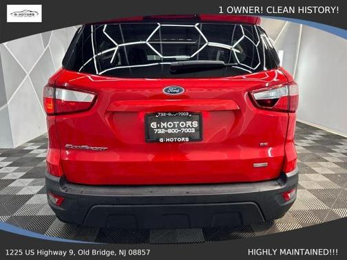Red 2020 Ford EcoSport SE
