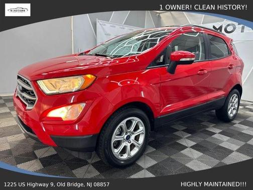 Red 2020 Ford EcoSport SE
