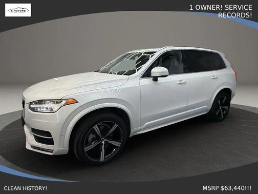 White 2019 Volvo XC90 T6 R-Design