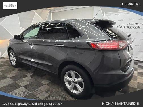 Gray 2017 Ford Edge SE