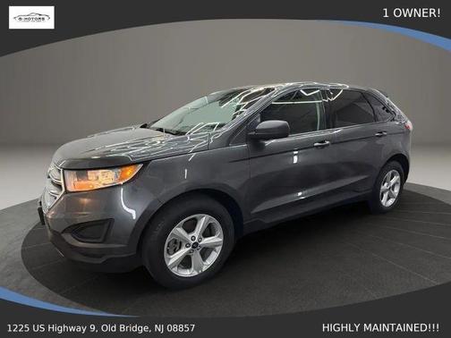 Gray 2017 Ford Edge SE