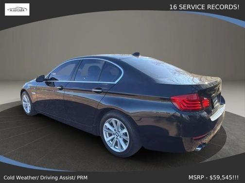 Black 2016 BMW 528 i xDrive