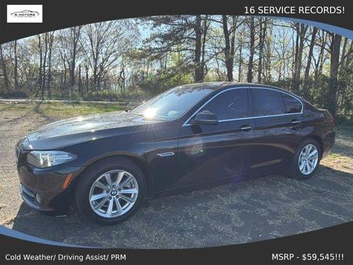 Black 2016 BMW 528 i xDrive