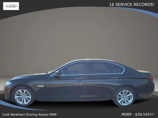 Black 2016 BMW 528 i xDrive