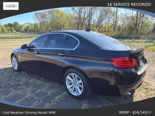 Black 2016 BMW 528 i xDrive