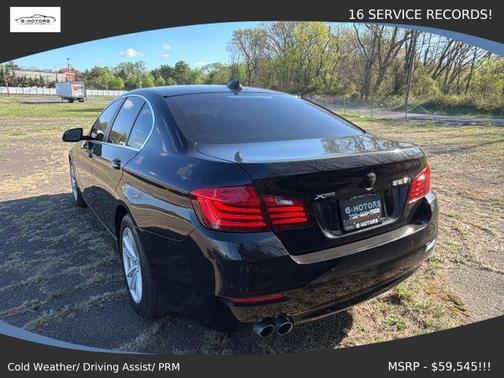 Black 2016 BMW 528 i xDrive