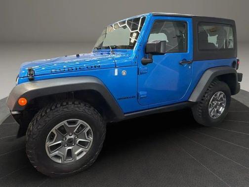 Blue 2016 Jeep Wrangler Rubicon