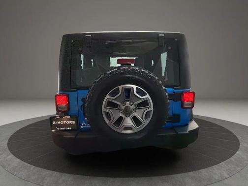 Blue 2016 Jeep Wrangler Rubicon