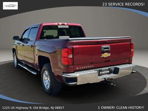 Maroon 2015 Chevrolet Silverado 1500 LT