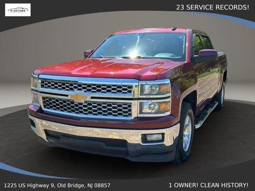 Maroon 2015 Chevrolet Silverado 1500 LT