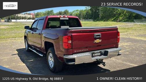 Maroon 2015 Chevrolet Silverado 1500 LT