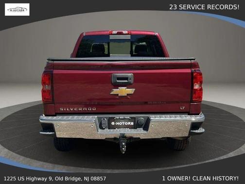 Maroon 2015 Chevrolet Silverado 1500 LT