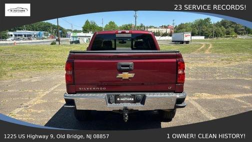 Maroon 2015 Chevrolet Silverado 1500 LT
