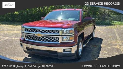 Maroon 2015 Chevrolet Silverado 1500 LT