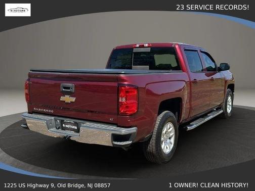 Maroon 2015 Chevrolet Silverado 1500 LT