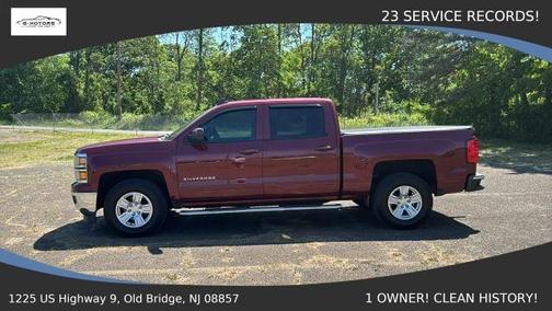 Maroon 2015 Chevrolet Silverado 1500 LT