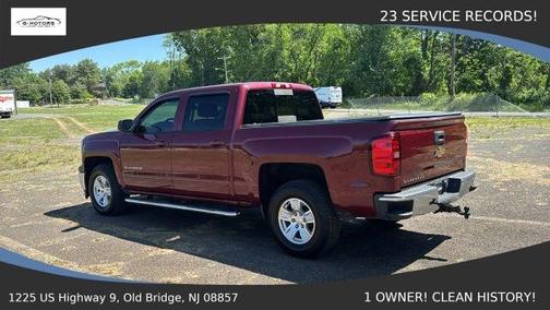 Maroon 2015 Chevrolet Silverado 1500 LT