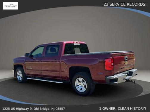 Maroon 2015 Chevrolet Silverado 1500 LT