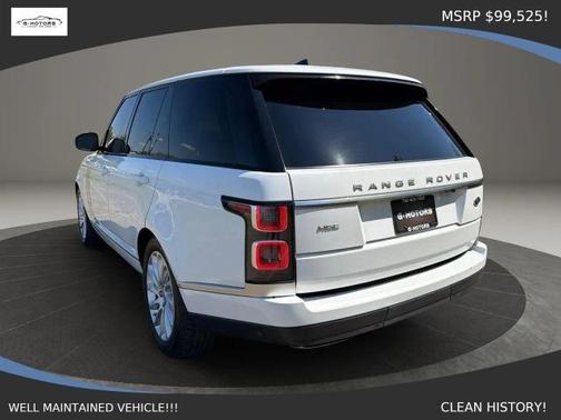 Fuji White 2019 Land Rover Range Rover HSE