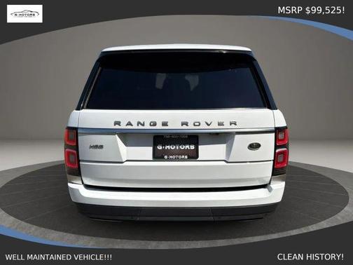 Fuji White 2019 Land Rover Range Rover HSE