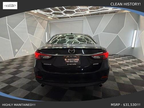Jet Black Mica 2017 Mazda Mazda6 Grand Touring