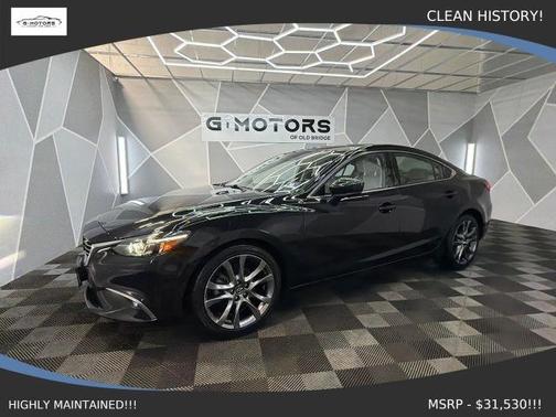 Jet Black Mica 2017 Mazda Mazda6 Grand Touring