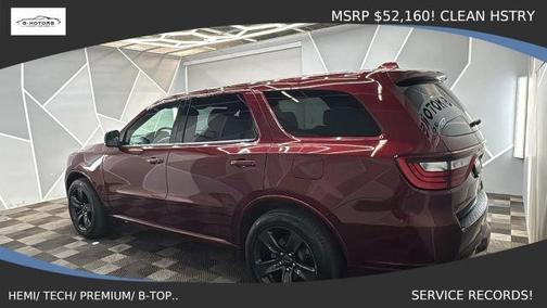 Red 2018 Dodge Durango R/T