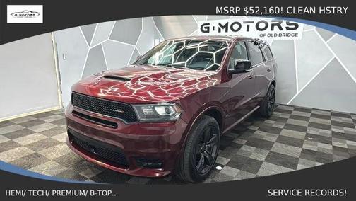 Red 2018 Dodge Durango R/T