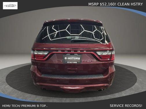 Red 2018 Dodge Durango R/T