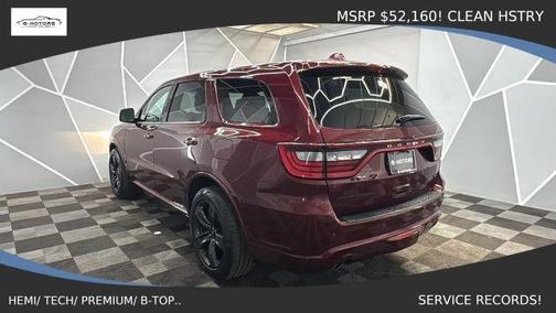 Red 2018 Dodge Durango R/T