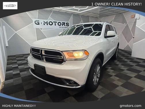 White 2017 Dodge Durango SXT