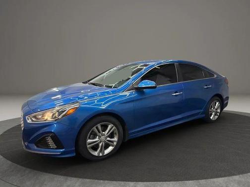 Blue 2019 Hyundai SONATA SEL