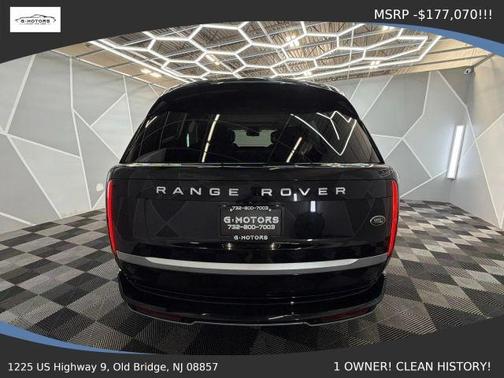 Santorini Black 2023 Land Rover Range Rover First Edition